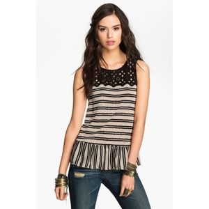 Free People Molly’s Retro Peplum Top